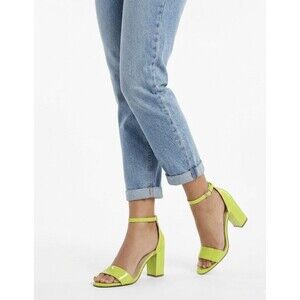 Women Ankle Strap Open Toe Low Chunky Block Heel Sandals Wedding Dress Shoes 8M